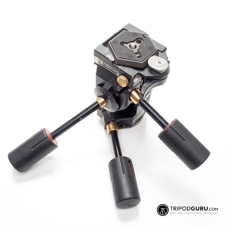 Manfrotto 229 zware 3-weg kop, Audio, Tv en Foto, Fotografie | Statieven en Balhoofden, Gebruikt, Balhoofd, Minder dan 150 cm