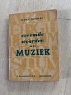 Vreemde Woorden in de Muziek - Leon C. Bouman, Boeken, Muziek, Verzenden, Zo goed als nieuw, Algemeen, Leon bouman