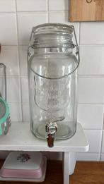 Waterkan watertap waterreservoir glas kraantje ca 4 liter, Huis en Inrichting, Keuken | Servies, Ophalen, Gebruikt, Overige typen