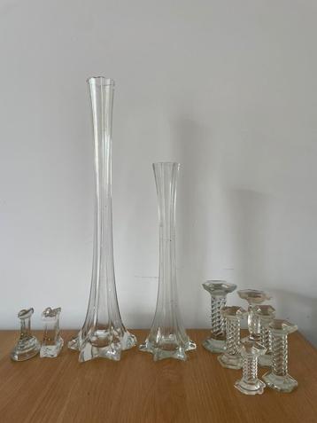 Antiek etalagemateriaal / art deco vazen beschikbaar voor biedingen