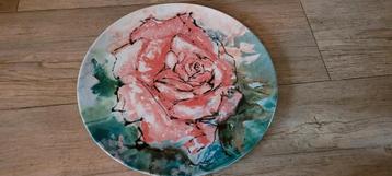 bord van Royal Goedewaagen, roos, 15 euro ophalen beschikbaar voor biedingen