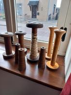 Houten garenklossen jaren 60, Antiek en Kunst, Curiosa en Brocante, Ophalen of Verzenden
