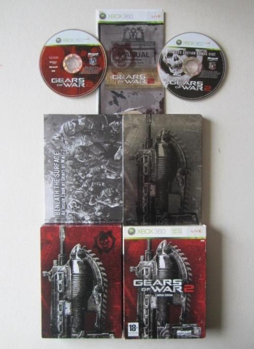 Gears of War 2 limited edition Xbox 360, Spelcomputers en Games, Games | Xbox 360, Shooter, 1 speler, Vanaf 18 jaar, Ophalen of Verzenden