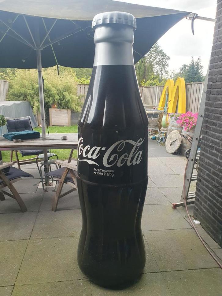 Grote  vintage Coca-Cola fles - Decoratie, Antiek en Kunst, Antiek | Overige Antiek, Ophalen