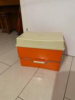 Oranje Retro Curver Koelbox jaren 70, Ophalen of Verzenden, Gebruikt, Koelelement
