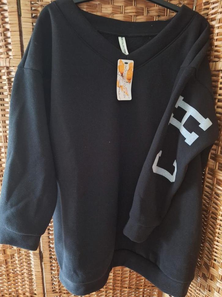 NIEUWE SWEATER NEW COLLECTION  NEW YORK, Kleding | Dames, Grote Maten, Nieuw, Trui of Vest, Zwart, Ophalen of Verzenden