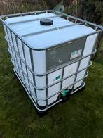 IBC vat op kunststof pallet, Ophalen, 100 cm of meer, 60 cm of meer, Zo goed als nieuw