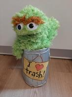 Sesamstraat Oscar knuffel I  trash 40 cm, Kinderen en Baby's, Ophalen of Verzenden