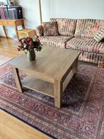 Houten Salontafel met 2 Lades - Mooie Staat!, 50 tot 100 cm, Vierkant, Zo goed als nieuw, Minder dan 50 cm