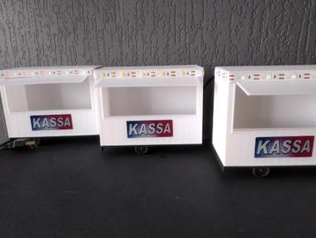 Kassawagens LEMAX kerstdorp kermis attracties beschikbaar voor biedingen
