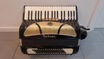 Hohner Lucia II Musette., Muziek en Instrumenten, Accordeons, Gebruikt, 80-bas, Hohner, Met riemen