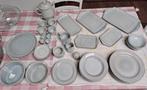 Villeroy & Boch Wasa Servies grijs porselein (51 delen), Huis en Inrichting, Gebruikt, Ophalen of Verzenden, Overige stijlen, Porselein
