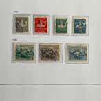 nederland NVPH 225 t/m 228 en 229 t/m 231 gestempeld, Postzegels en Munten, Postzegels | Nederland, Ophalen of Verzenden, Gestempeld