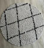Vloerkleed rond, Huis en Inrichting, Stoffering | Tapijten en Kleden, Ophalen, Rond, Zo goed als nieuw, Crème