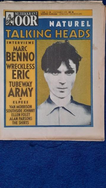OOR 18-1979 Talking Heads David Byrne Marc Benno Wreckless E