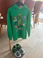 Mooie Minecraft trui! 122/128 met sloffen!, Trui of Vest, H&M, Ophalen of Verzenden, Zo goed als nieuw