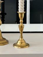 Vintage messing kandelaar, Ophalen of Verzenden, Koper of Brons