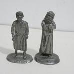Zilvertin?? - 2 Heiligen - St.Petrus en St. Thomas [581], Antiek en Kunst, Antiek | Religie, Ophalen
