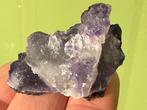 Paarse Fluoriet uit  gesloten mijn Musquis Mexico mineralen, Ophalen of Verzenden, Mineraal