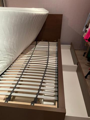 Ikea Malm bed incl matras en lattenbodem! - afbeelding 4
