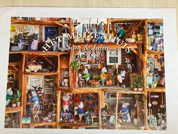 Poster het Muizenhuis SAM en JULIA beschikbaar voor biedingen