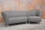 NIEUW beklede grijze leren Leolux Pupilla design hoekbank, 250 tot 300 cm, Leolux, Leolux, Design