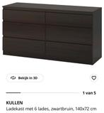 Gezocht! Ikea Kullen ladekast (bruin), Ophalen, 50 tot 100 cm, Zo goed als nieuw, Minder dan 100 cm