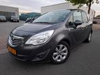 Opel Meriva 1.4 Turbo Cosmo AUTOMAAT/CLIMA/CRUISE/NAVI!, 65 €/maand, Gebruikt, 4 cilinders, Leder en Stof