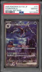 Hydreigon ex PSA 10 - 171/086 - Japanese White Flare 2025, Ophalen of Verzenden, Zo goed als nieuw, Losse kaart