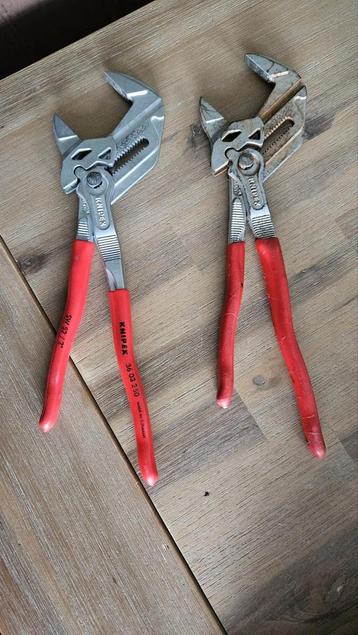 2x knipex sleuteltangen beschikbaar voor biedingen