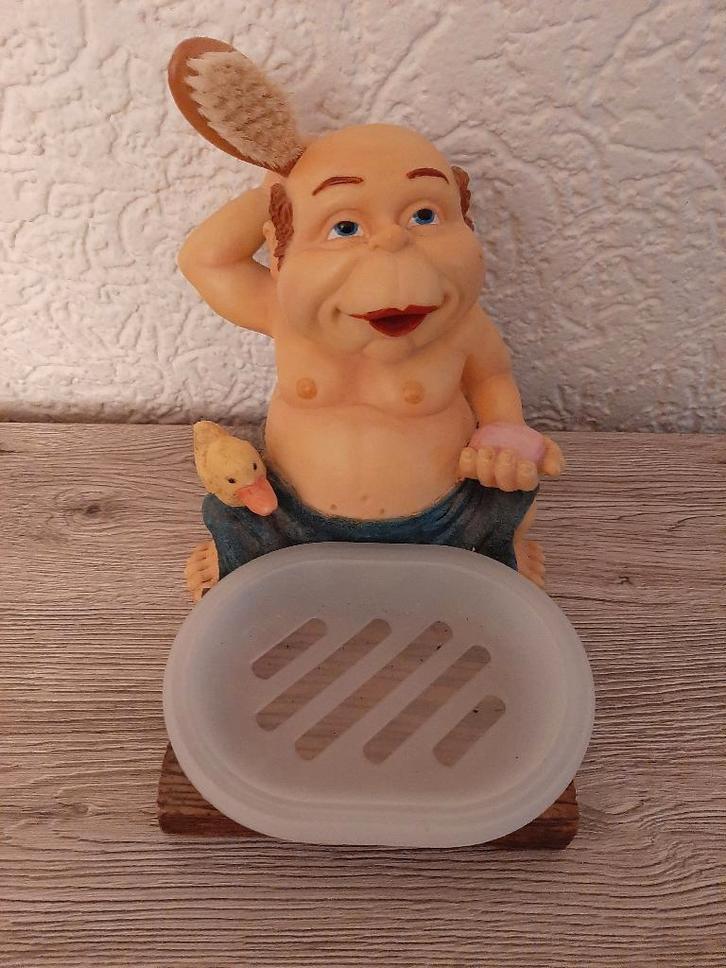 laven efteling Lubbel met zeepbakje, Verzamelen, Efteling, Zo goed als nieuw, Beeldje of Poppetje, Ophalen of Verzenden