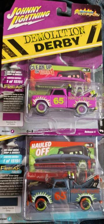 Chevrolet Tow-Truck "Demolition Derby" Johnny Lightning 1:64 beschikbaar voor biedingen