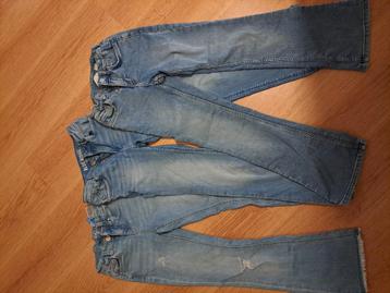 Meiden flared jeans maat 140 beschikbaar voor biedingen