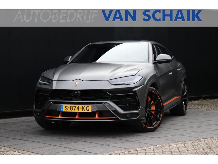Lamborghini Urus 4.0 V8 Graphite Capsule | KERAMISCH | PANO, Auto's, Lamborghini, Te koop, Urus, 360° camera, 4x4, ABS, Achteruitrijcamera