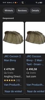 Jrc cocoon 2 2 man bivy, Watersport en Boten, Hengelsport | Karpervissen, Ophalen of Verzenden, Overige typen