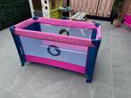Lionelo Stefi Reisbedje Roze + Alvi Matras, Kinderen en Baby's, Babywiegjes en Ledikanten, Ophalen of Verzenden, Zo goed als nieuw