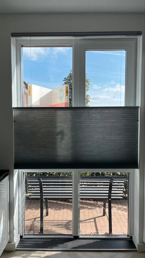 Duette van Luxaflex licht grijs, 2.30x1.40, Huis en Inrichting, Stoffering | Gordijnen en Lamellen, Zo goed als nieuw, Grijs, Ophalen