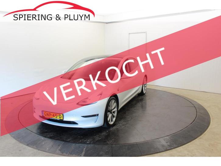 Tesla Model 3 Long Range AWD 75 kWh | Trekhaak | 19" | Autop, Auto's, Tesla, Te koop, Model 3, 4x4, ABS, Adaptive Cruise Control