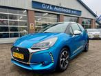 Ds DS 3 1.2 PURETECH SO CHIC, AUTOMAAT, NAP, NL AUTO., Gebruikt, 1199 cc, Met garantie (alle), Blauw
