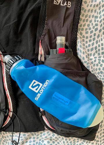 Salomon S-LAB trailrunning running vest met drinkflessen beschikbaar voor biedingen