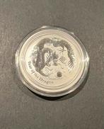 Zilveren Lunar Draak 2012 - 50 Cent Australië 1/2 oz, Postzegels en Munten, Munten | Oceanië, Ophalen of Verzenden, Losse munt