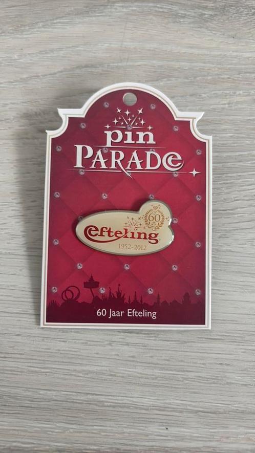 60 Jaar - Efteling Pin, Verzamelen, Efteling, Zo goed als nieuw, Ophalen of Verzenden