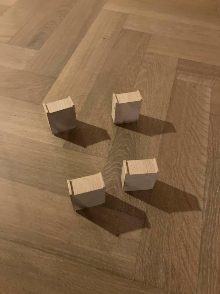 Brio Verhoogblokken - Brug Fundering, Kinderen en Baby's, Speelgoed | Houten speelgoed, Gebruikt, Ophalen of Verzenden