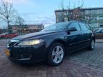 Te koop zeer fijne,nette Mazda 6 1.8 Sportbreak NIEUWE APK, Stof, 4 cilinders, Zwart, Origineel Nederlands