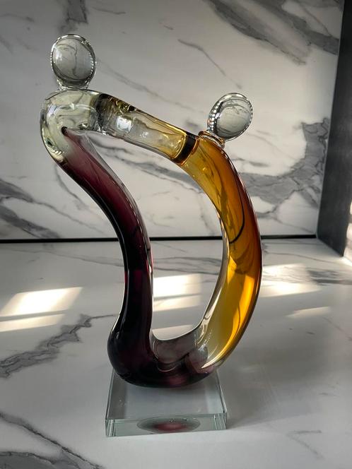 Glazen beeld Amici Morano Art glas sculptuur, Antiek en Kunst, Kunst | Designobjecten, Ophalen of Verzenden