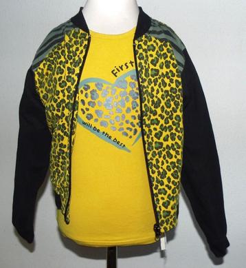 mooi Birds by D-rak vest (eventueel met longsleeve) mt 128 beschikbaar voor biedingen