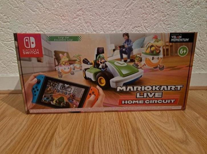 Mario Kart Live: Home Circuit – Luigi Edition, Spelcomputers en Games, Games | Nintendo Switch, Zo goed als nieuw, Racen en Vliegen