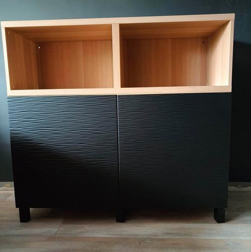 Ikea Besta kast twee delen, Huis en Inrichting, Kasten | Wandmeubels, Zo goed als nieuw, Minder dan 150 cm, 25 tot 50 cm, Ophalen