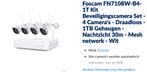 bewakingscameraset foscam FN7108W-B4, Audio, Tv en Foto, Videobewaking, Buitencamera, Ophalen of Verzenden, Zo goed als nieuw