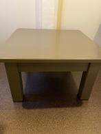 Houten salontafel / bijzettafel, Huis en Inrichting, Tafels | Bijzettafels, 45 tot 60 cm, Verzenden, Vierkant, Zo goed als nieuw